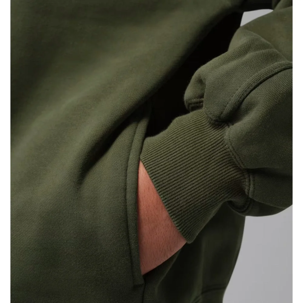 Jordan Flight Men's Graphic Fleece 1/4-Zip Cargo Khaki Medium  NWT